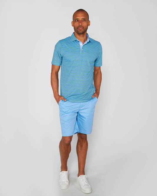 GOLF POLO IN PERFORMANCE POLO SOMERSET MT BLU