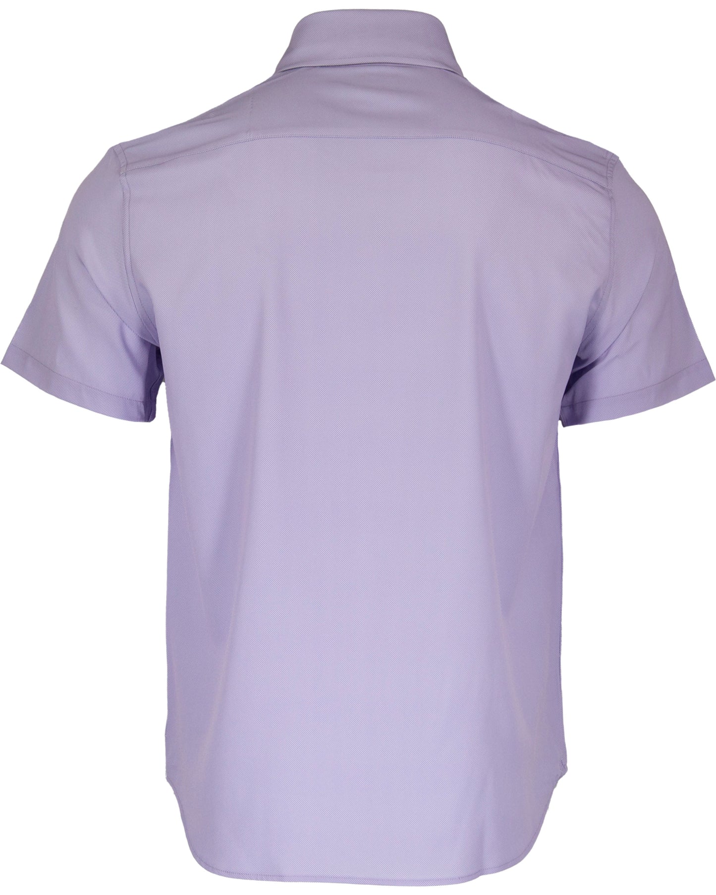 FULL DULL POLYESTER OXFORD PRINT SHIRT NWK OXFORD LILAC