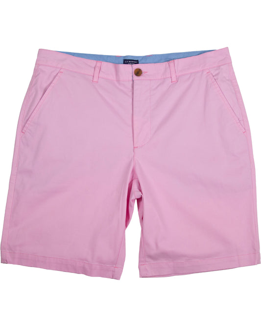 FLAT FRONT SHORT  PINK