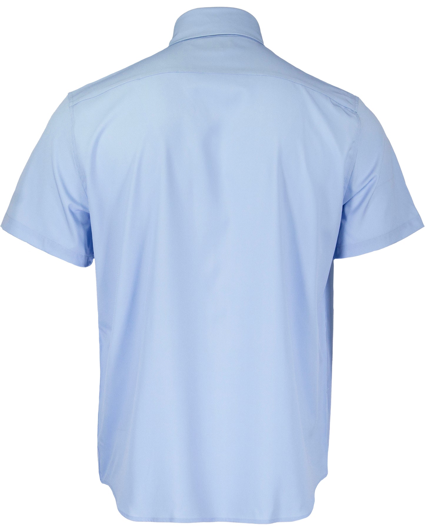 NEWARK PERFORMANCE PRINT SHIRT OXFORD BLUE