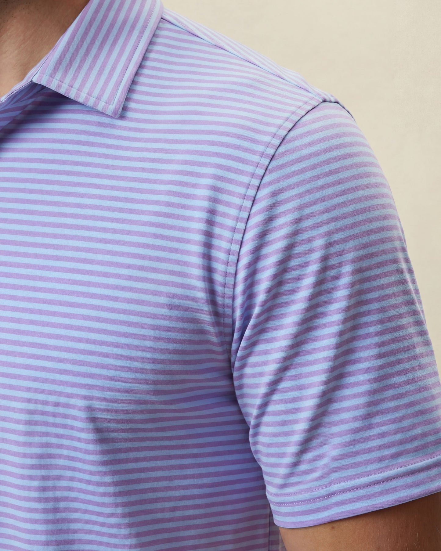 HUDSON GOLF PERFORMANCE POLO DORSET LVDR BLU