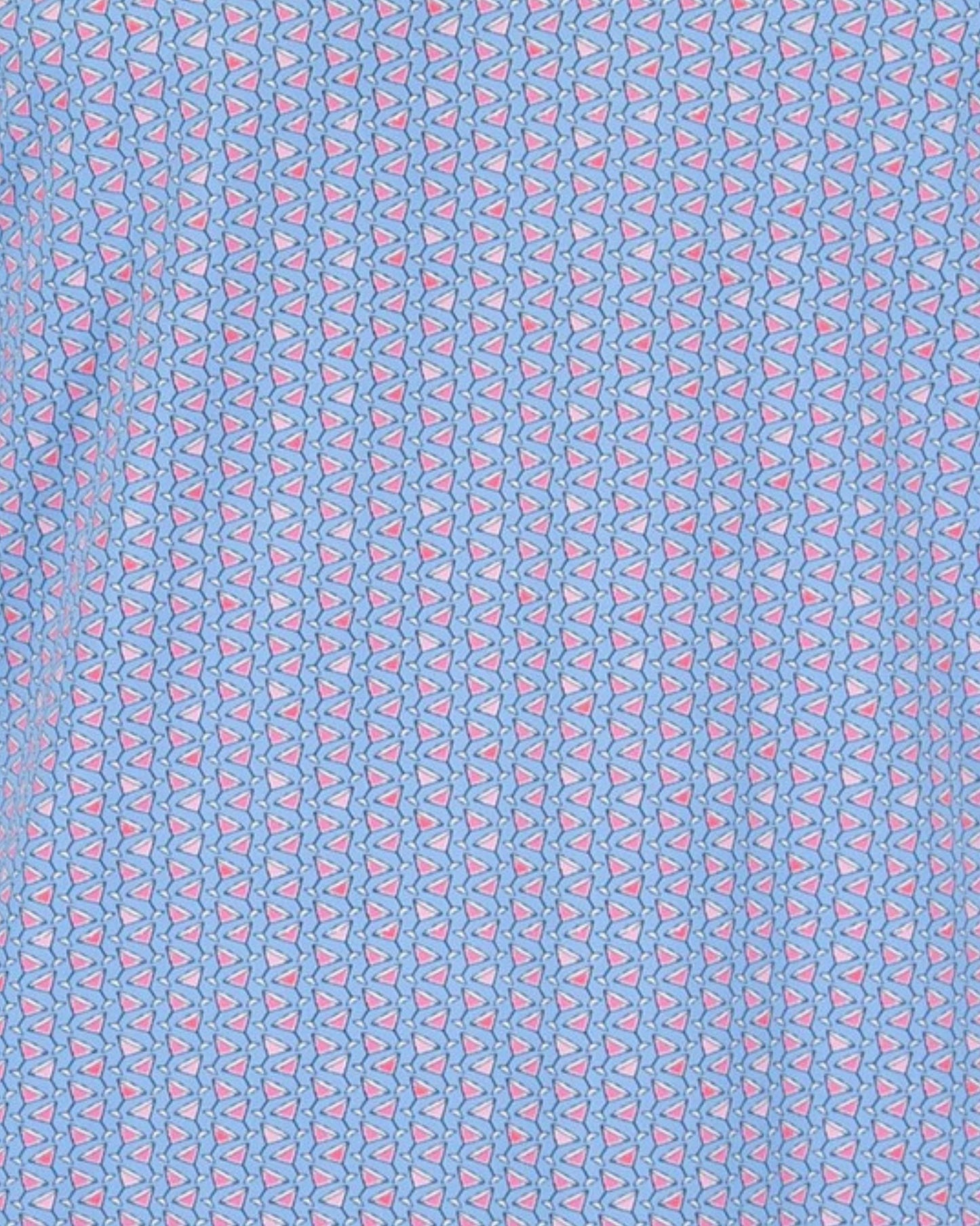 HUDSON GOLF PERFORMANCE POLO TILT GLASS BLUE
