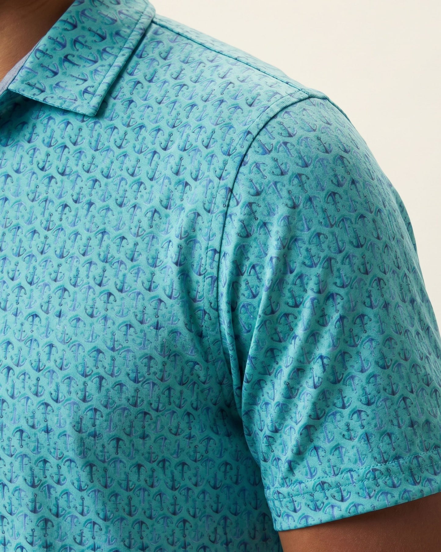 HUDSON GOLF PERFORMANCE POLO PORTSMOUTH MINT