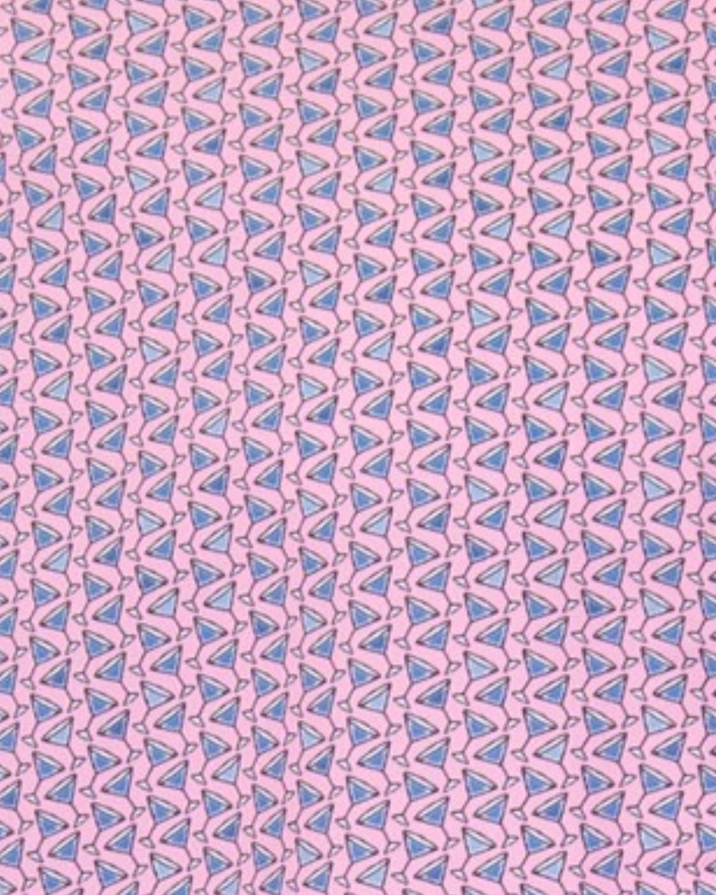 NEWARK PERFORMANCE PRINT SHIRT OXFORD TILT GLASS PINK